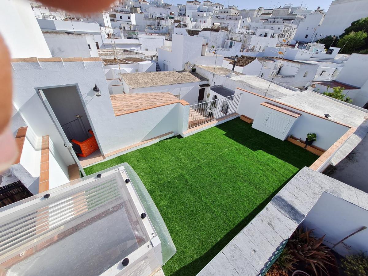 El Aljibe De Cobarrubias, Apartamento 3, Terraza Privada Vejer de la Frontera Luaran gambar