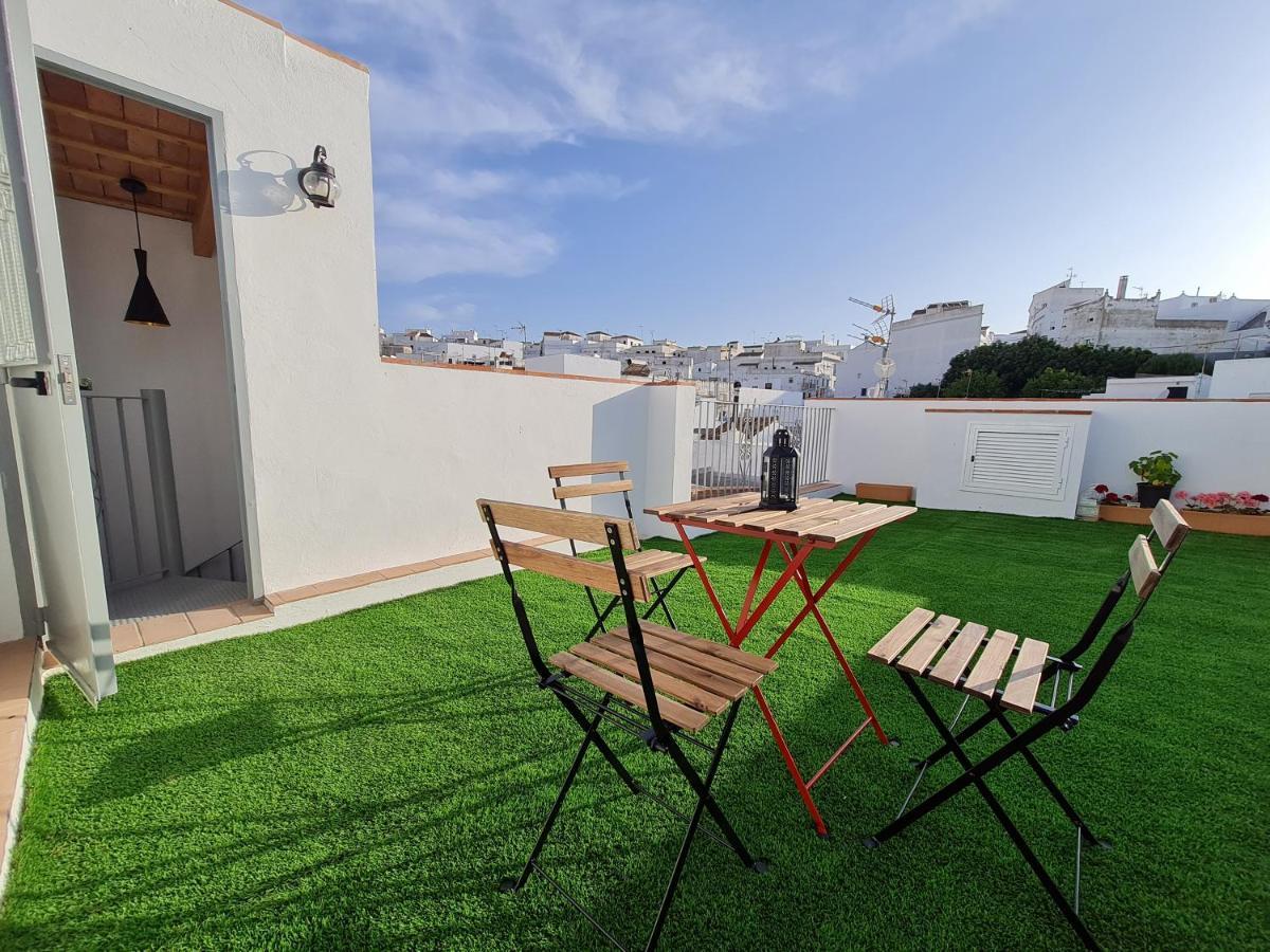 El Aljibe De Cobarrubias, Apartamento 3, Terraza Privada Vejer de la Frontera Luaran gambar