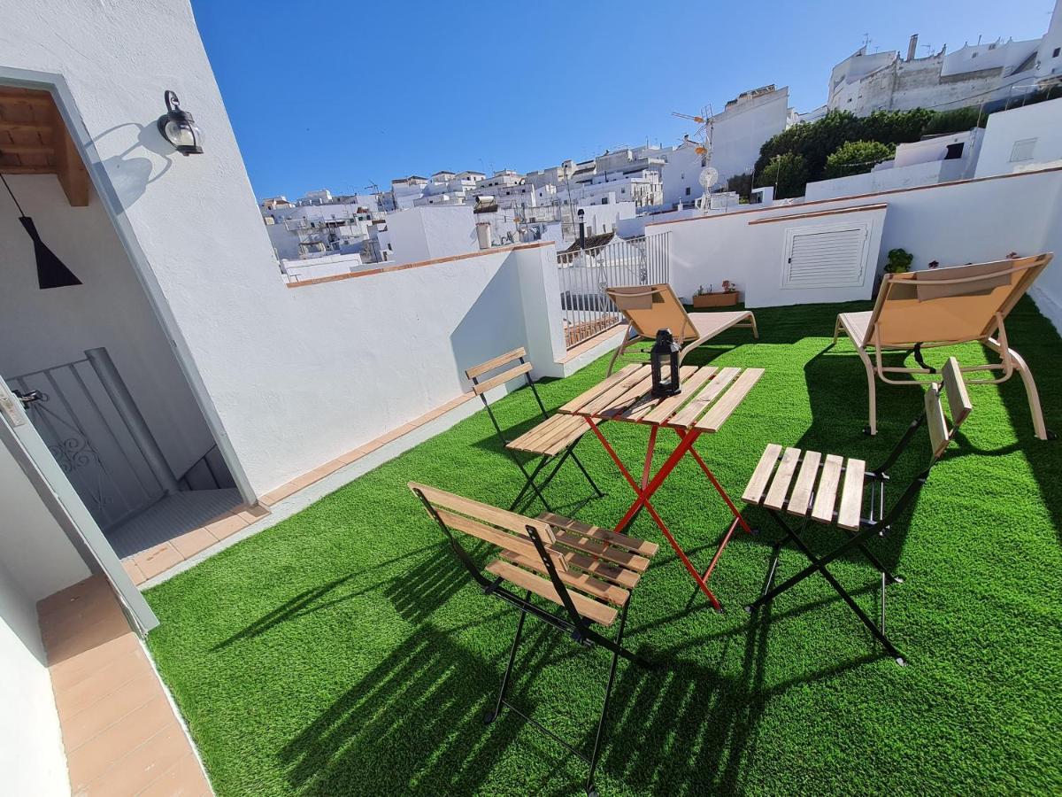 El Aljibe De Cobarrubias, Apartamento 3, Terraza Privada Vejer de la Frontera Luaran gambar